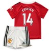 Officiële Voetbalshirt + Korte Broek Manchester United Eriksen 14 Thuis 2022-23 - Kids